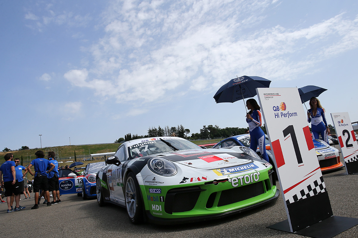 Fulgenzi pole da record al Mugello poi la malasorte frena la sua corsa